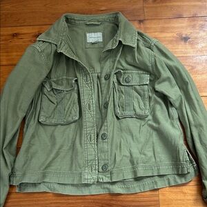 American Eagle Olive Green Jacket